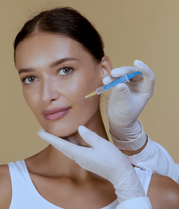 Face Rejuvenation treatment being carried out at the clinic
