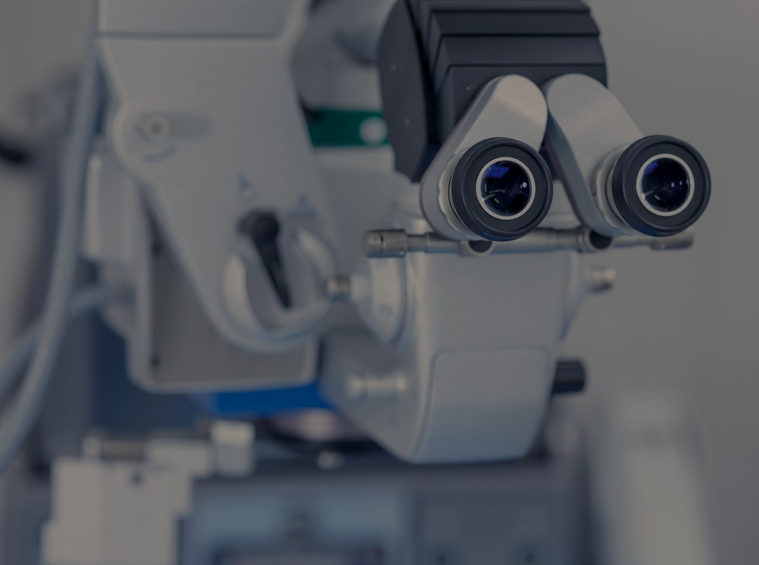 Close view of the eye area affected by trauma